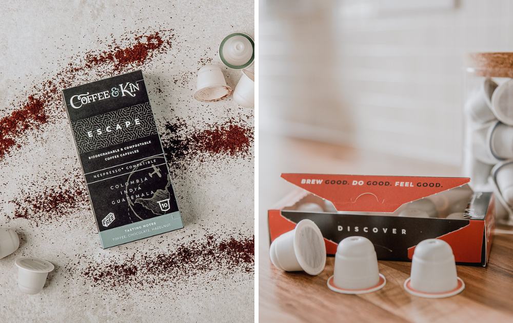 Biodegradable Coffee Pods - Images by Coffee & Kin
