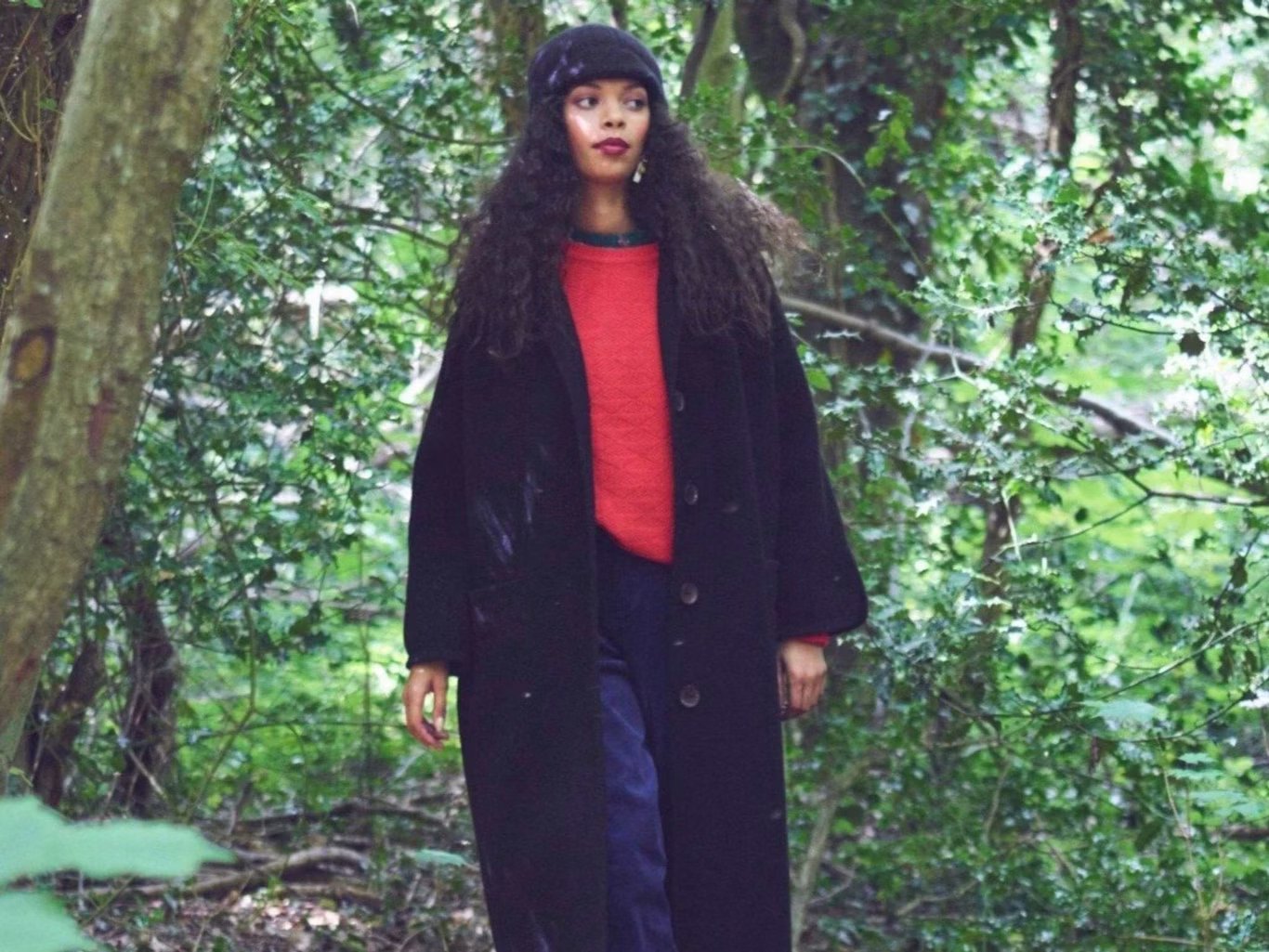 Ethical store wool coat