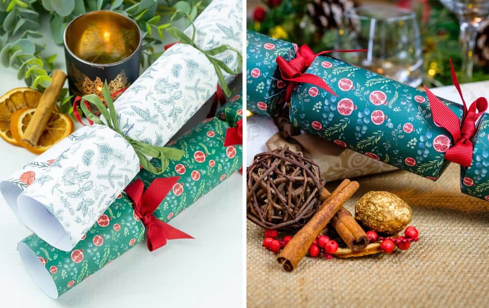 Eco-friendly Christmas Crackers 2023 by The Little Green Cracker Company